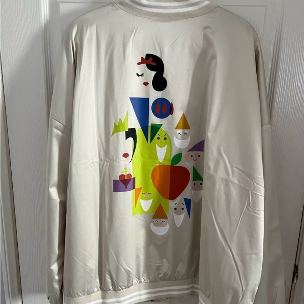 Disney Beige Jacket with Red Apple Tag